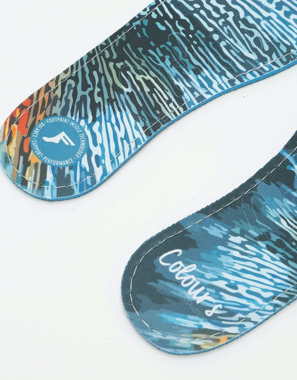 Footprint x Colours Collectiv Fish Camo 5mm Kingfoam Flat Insoles