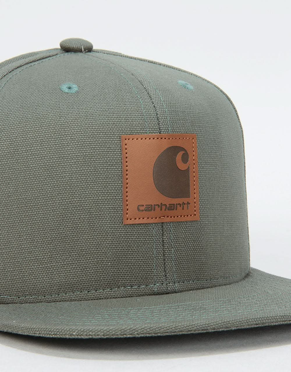 Carhartt Logo Snapback Cap - Adventure Green