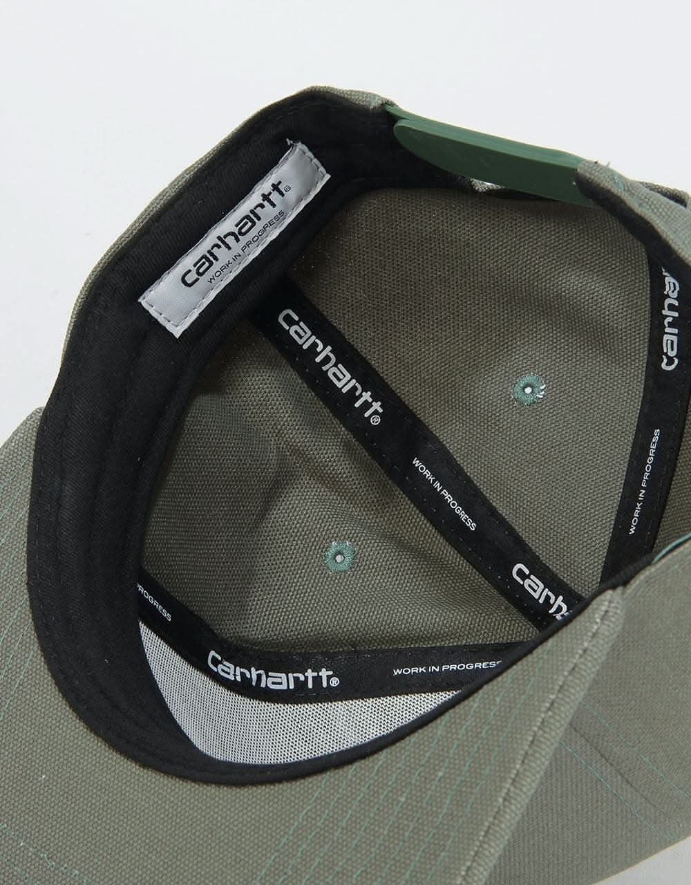 Carhartt Logo Snapback Cap - Adventure Green