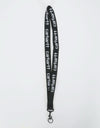 Carhartt WIP Script Lanyard - Black/White