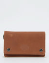 Dickies Deedsville Leather Wallet & Chain - Brown