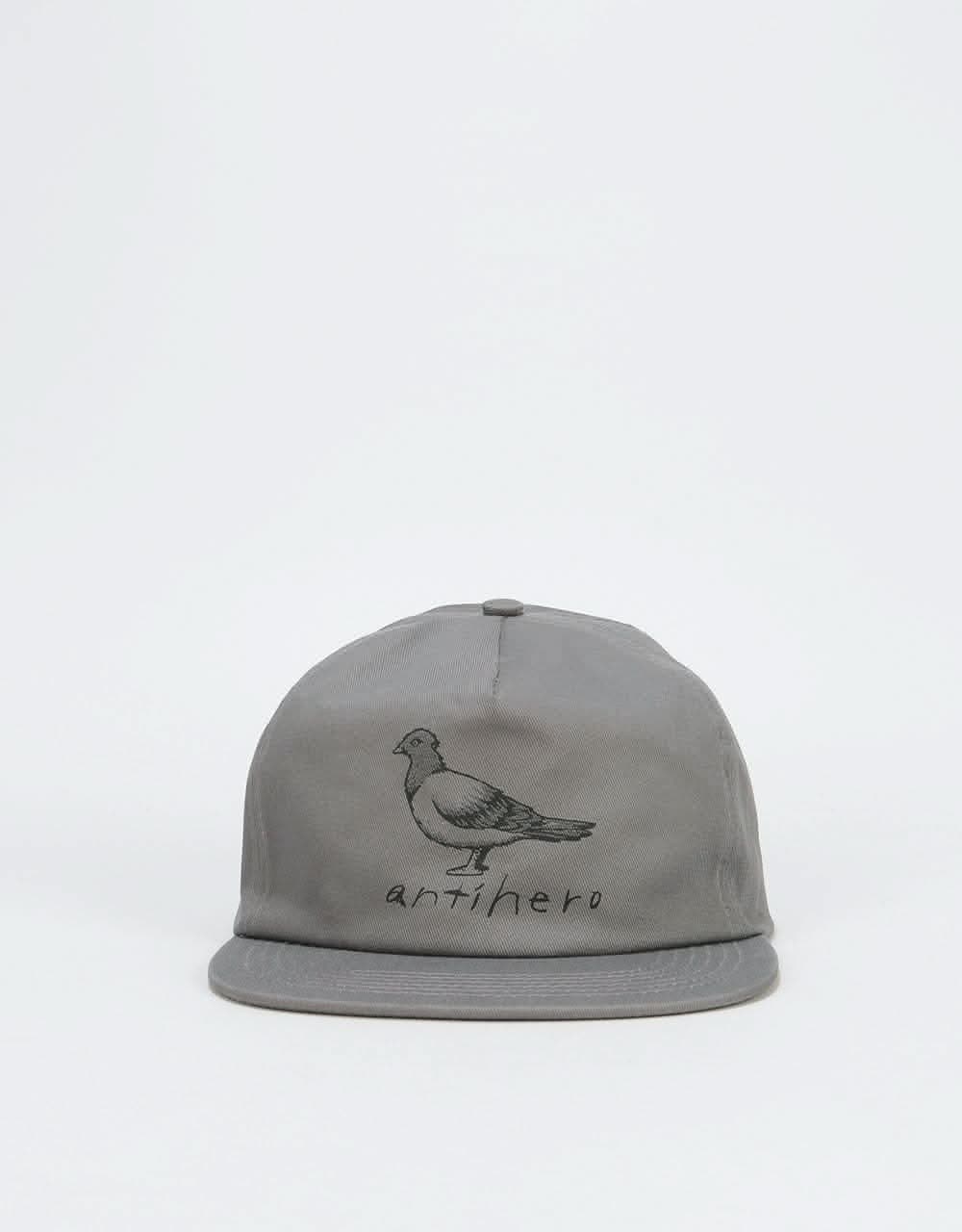 Anti Hero Basic Pigeon Snapback Cap - Grey