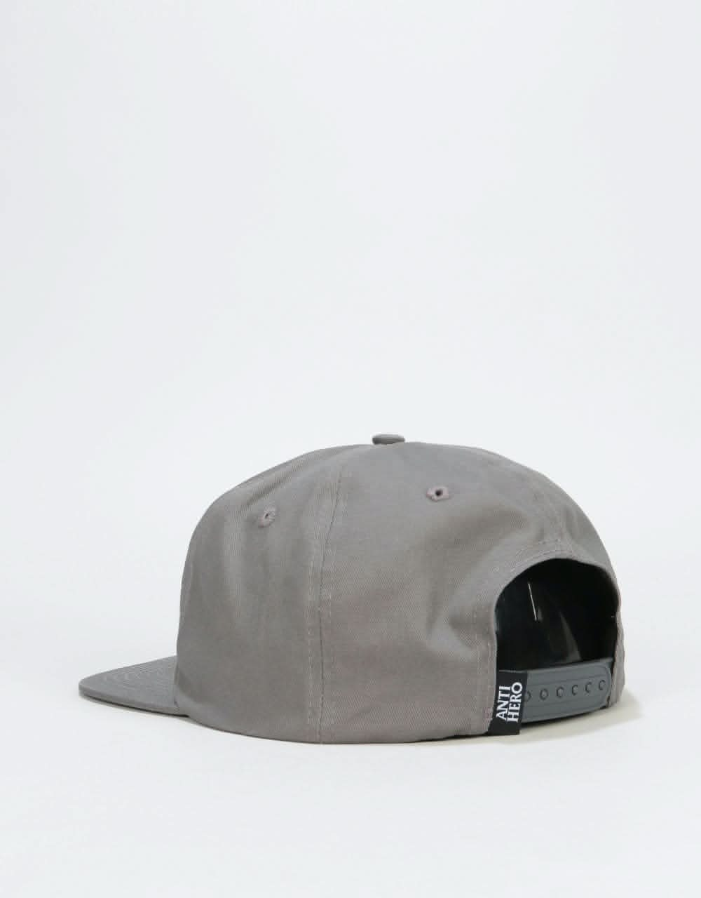 Anti Hero Basic Pigeon Snapback Cap - Grey