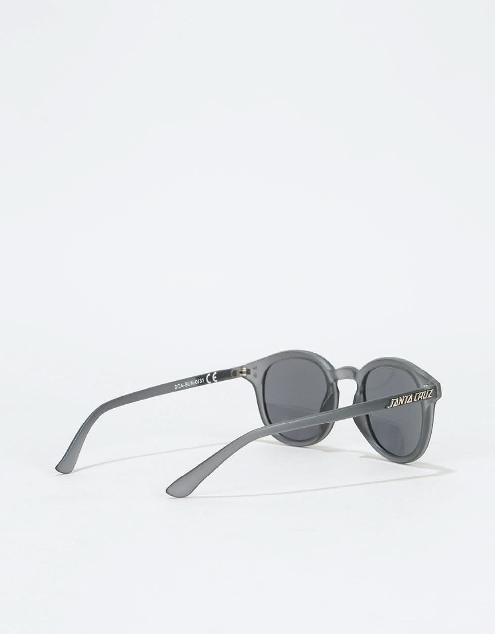 Santa Cruz Bank Sunglasses - Clear Charcoal