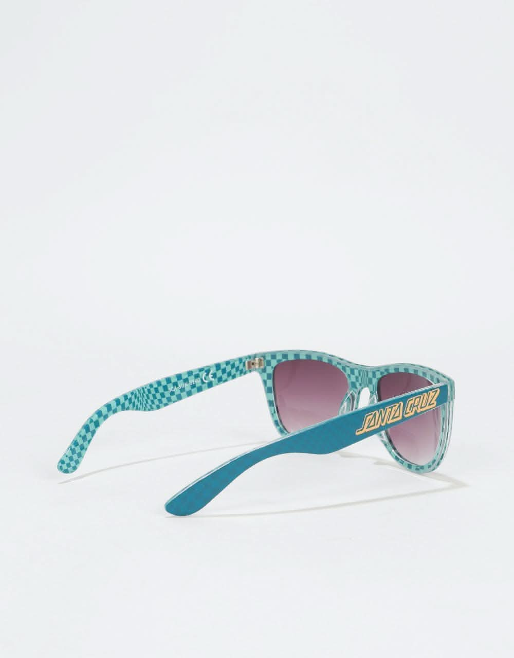 Santa Cruz Fish Eye Sunglasses -Ink Blue/Check