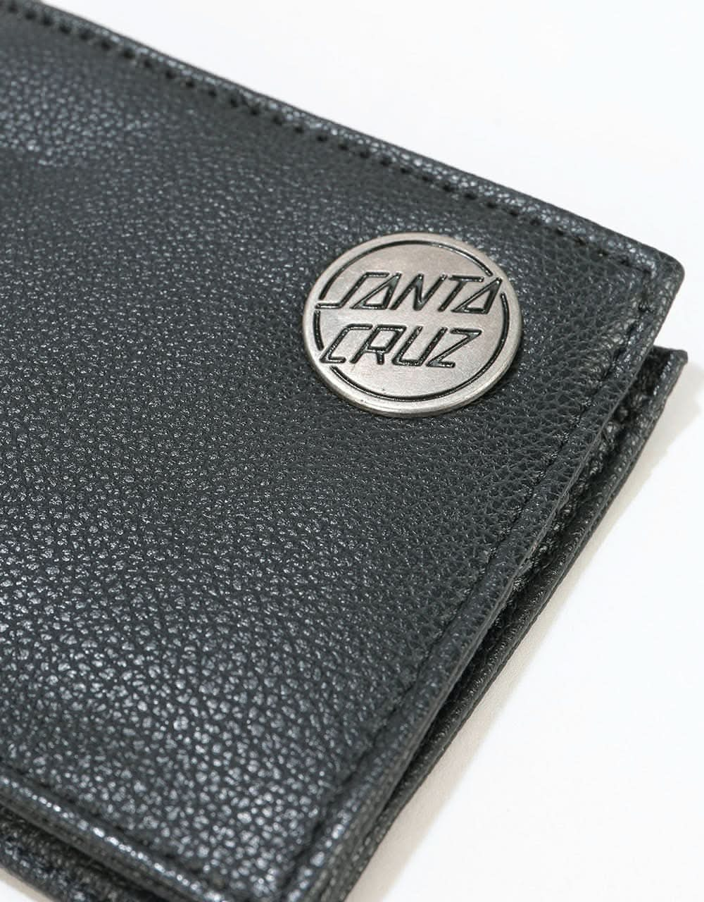 Santa Cruz Chain Dot Wallet - Black