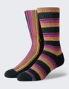 Stance Jaha Classic Crew Socks - Maroon