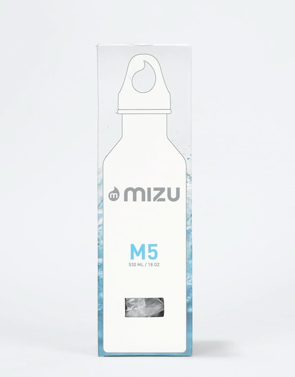 Mizu M5 Single Wall 530ml/18oz Water Bottle - Black