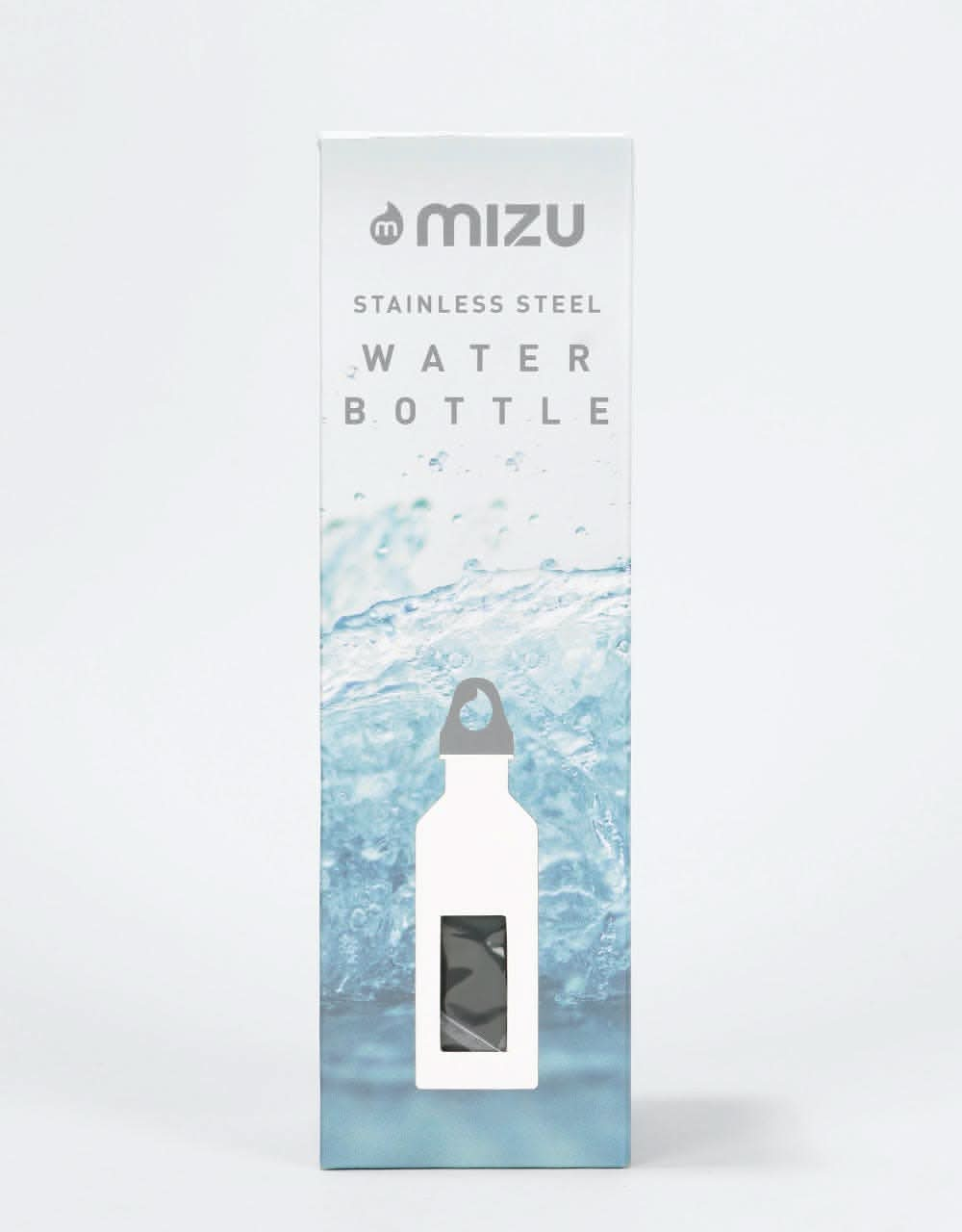 Mizu M8 Single Wall 800ml/27oz Water Bottle - Black