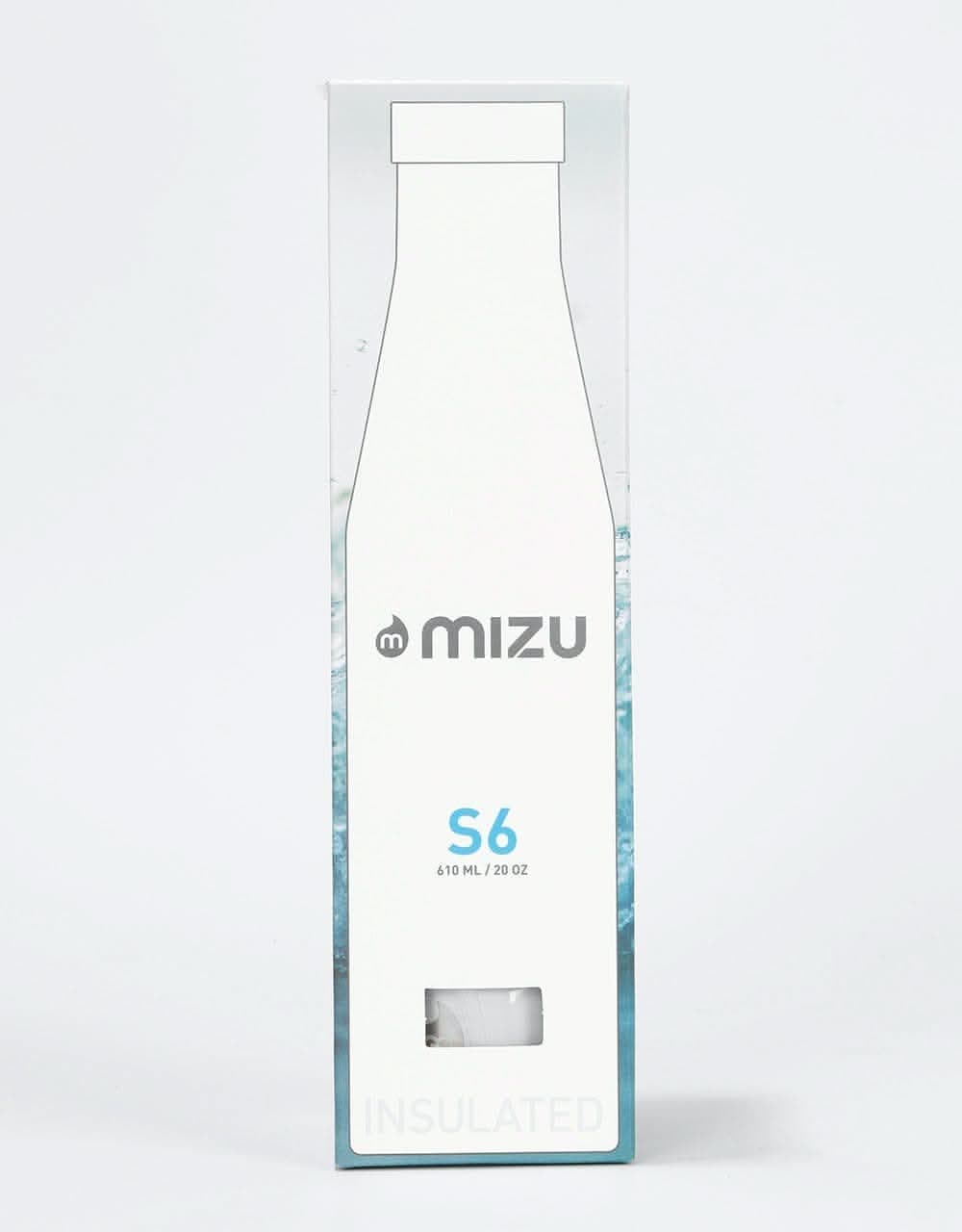 Mizu S6 Insulated Slim 610ml/20oz Water Bottle - Light Grey