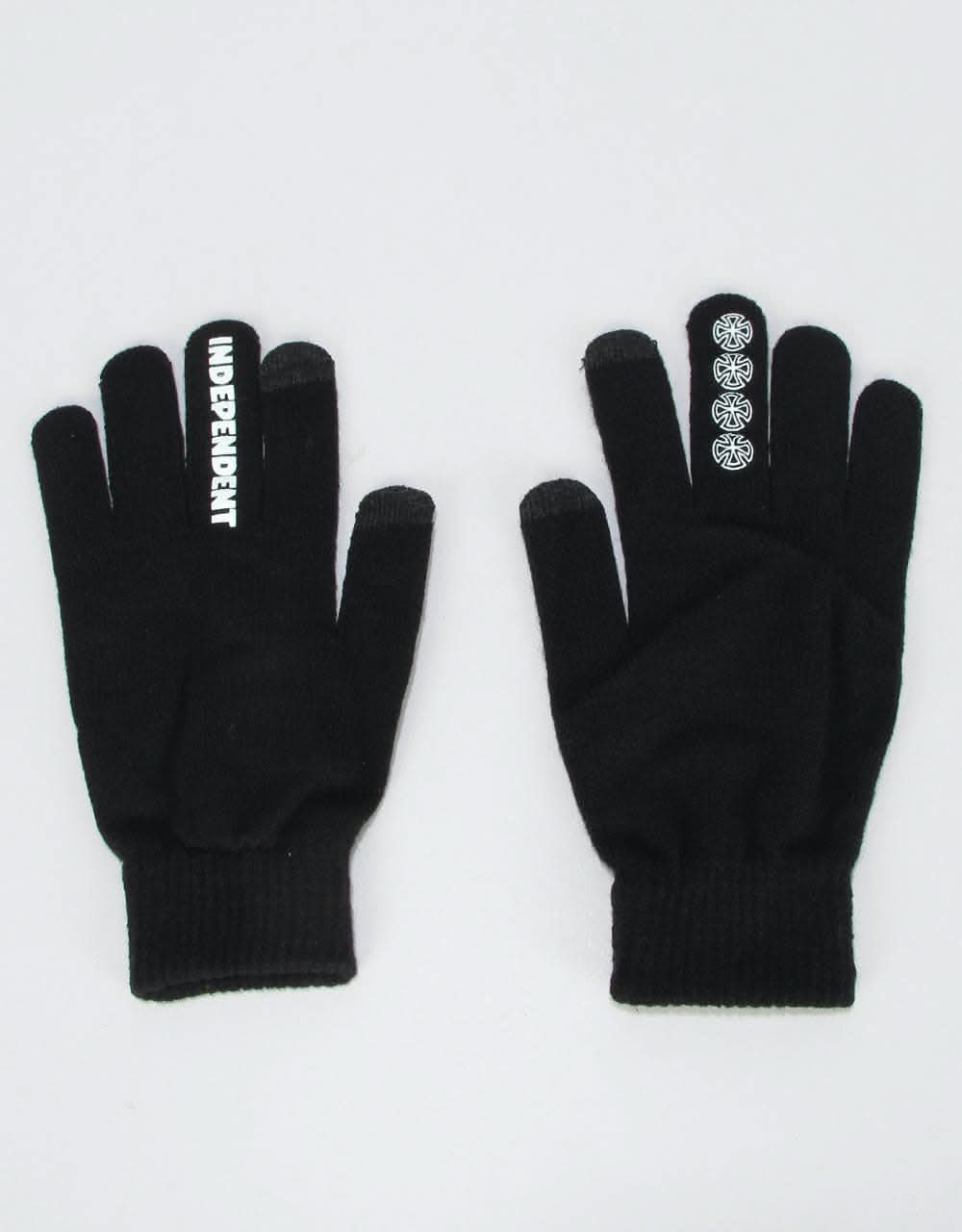 Independent Crosses Gloves - Black