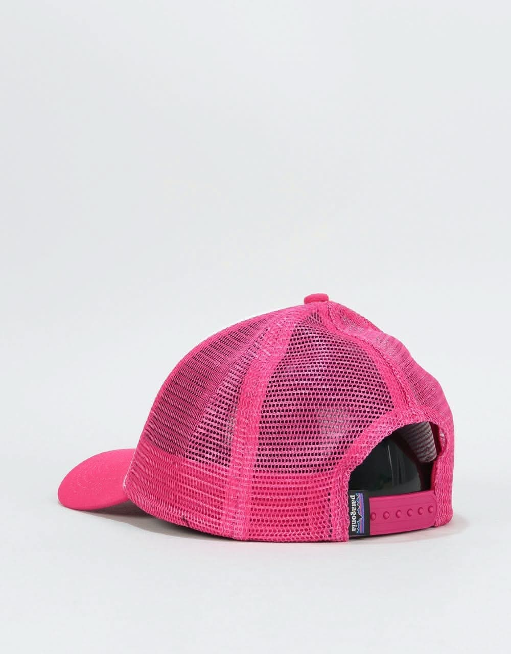 Patagonia Fitz Roy Scope LoPro Trucker Cap - White/Craft Pink