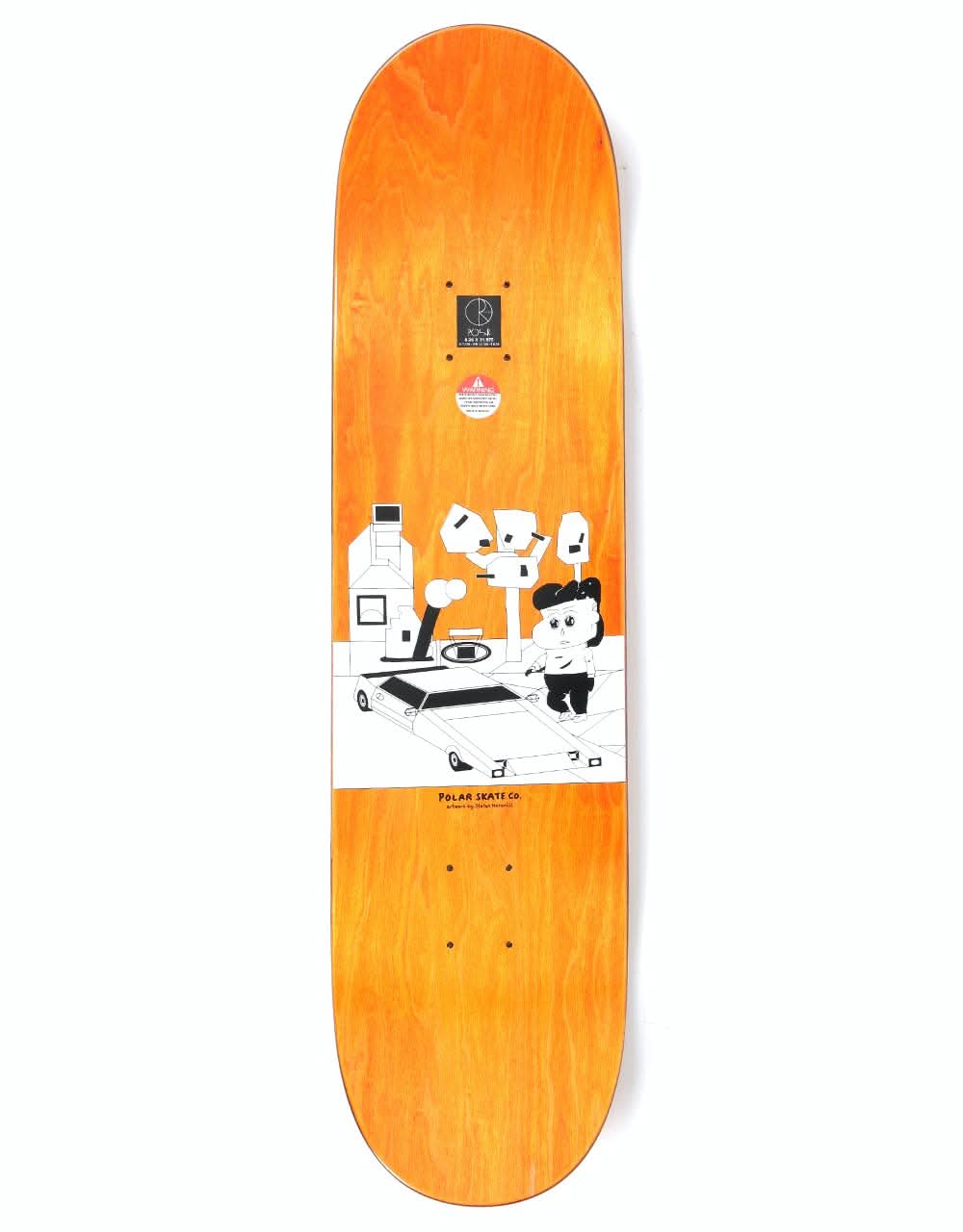 Polar Oski 1 Skateboard Deck - 8.25"