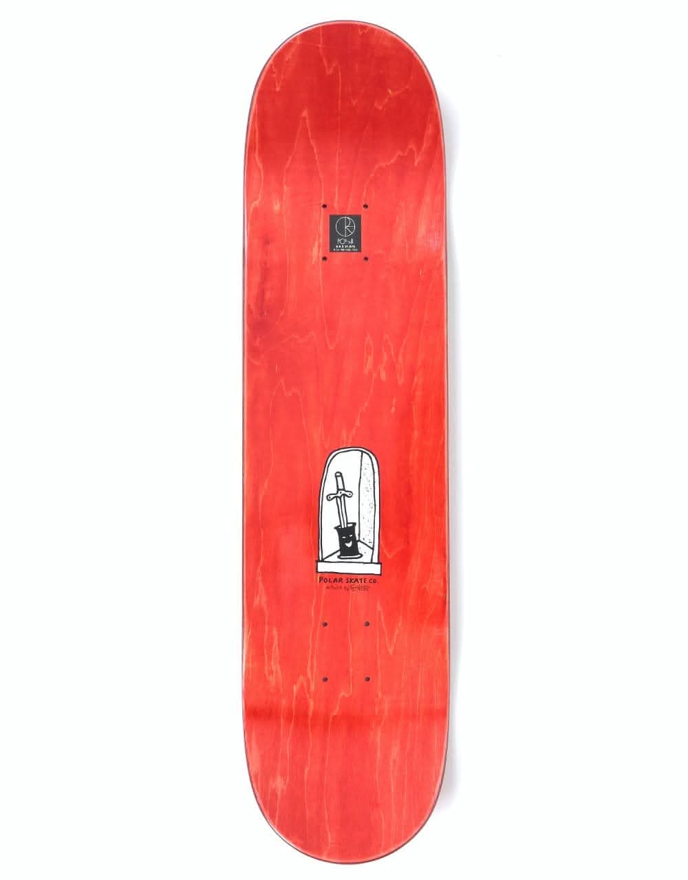 Polar Oski Castle Hood 2.0 Skateboard Deck - 8"