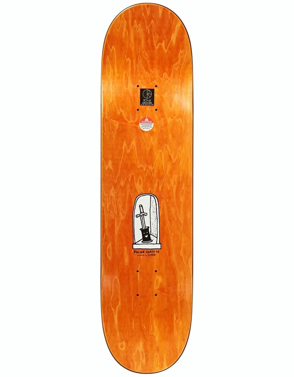 Polar Oski Castle Hood 2.0 Skateboard Deck - 8.25"