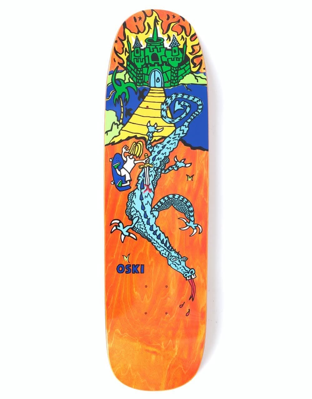 Polar Oski Castle Hood 2.0 Skateboard Deck - P9 Shape 8.625"