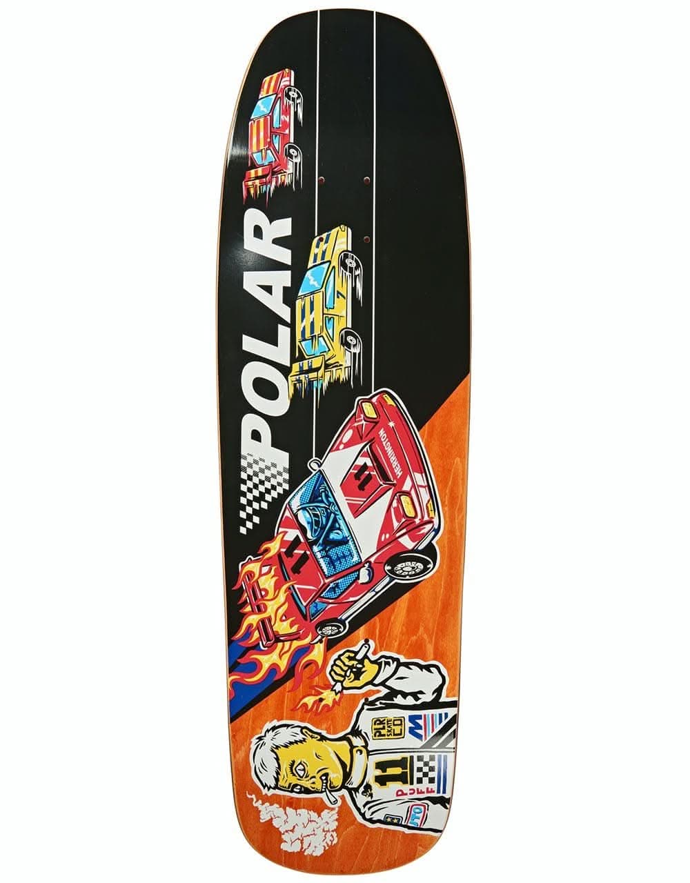 Polar Herrington Reptilian Racer Skateboard Deck - 1992 Shape 9.25"