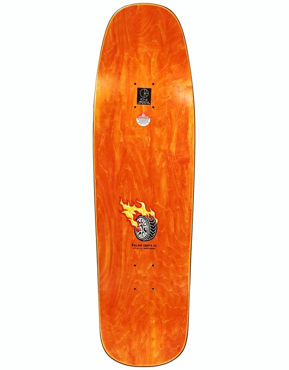 Polar Herrington Reptilian Racer Skateboard Deck - 1992 Shape 9.25"