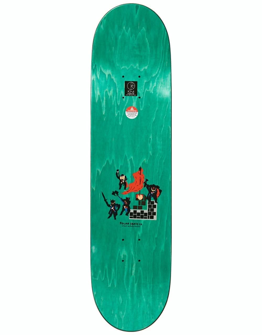 Polar Boserio Gnarhammer Skateboard Deck - 8.5"