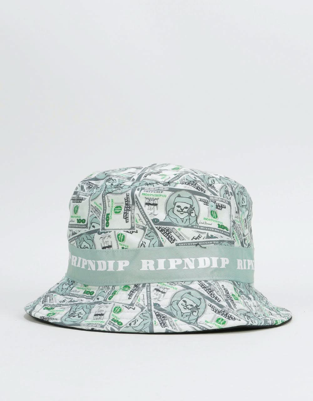 RIPNDIP Money Bag Bucket Hat - Green / Black