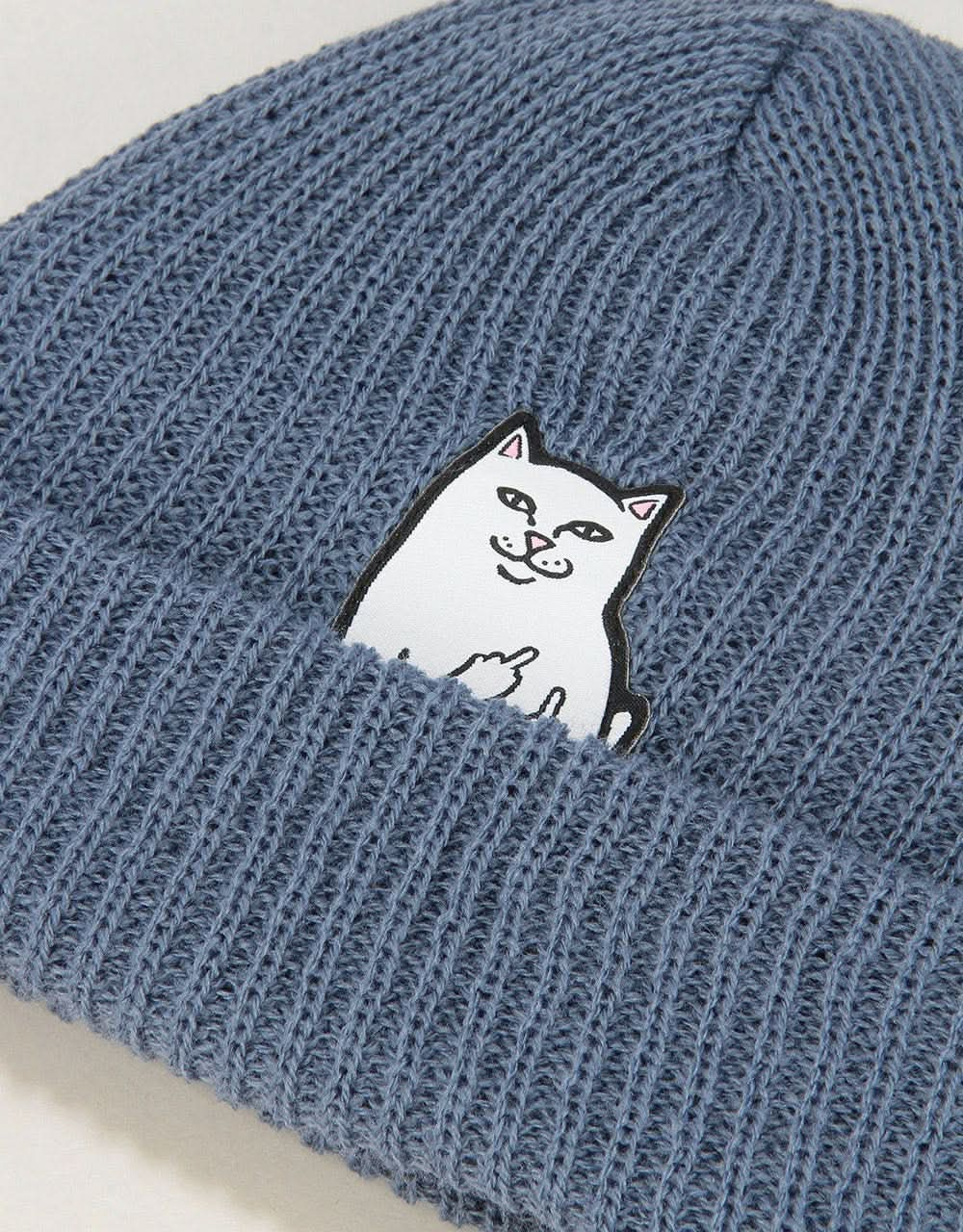 RIPNDIP Lord Nermal Rib Beanie - Blue