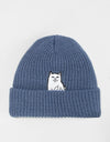 RIPNDIP Lord Nermal Rib Beanie - Blue