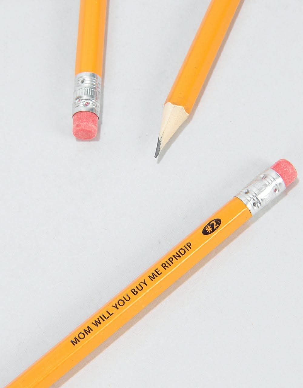 RIPNDIP Buy Me Wooden #2 Pencil Pack - Orange