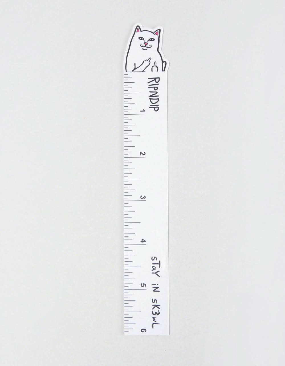 RIPNDIP Nerm Ruler - White