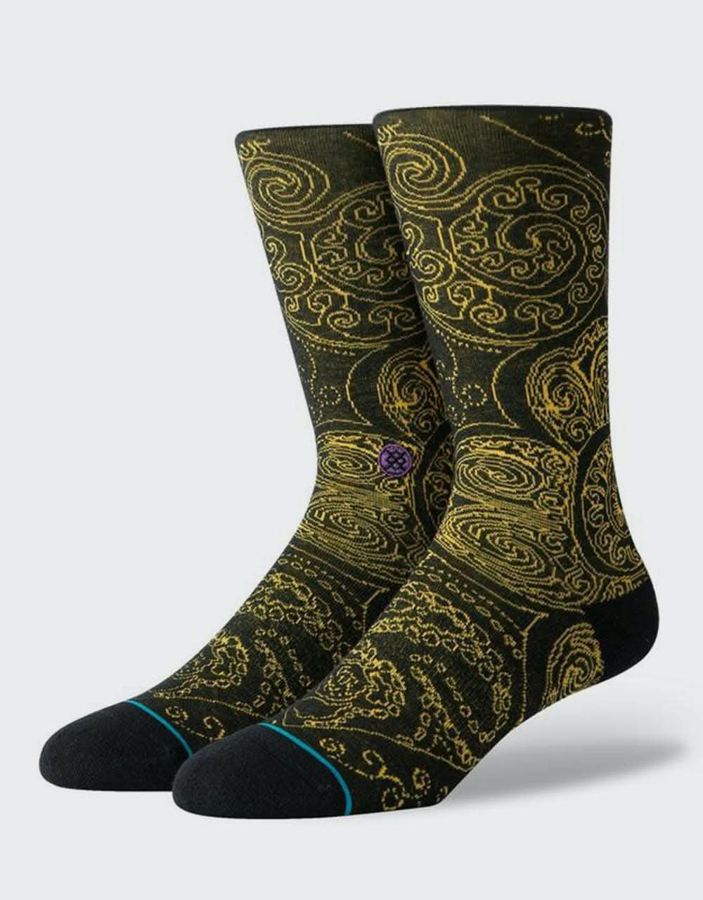 Stance 200 Needle Verdana Crew Socks - Black