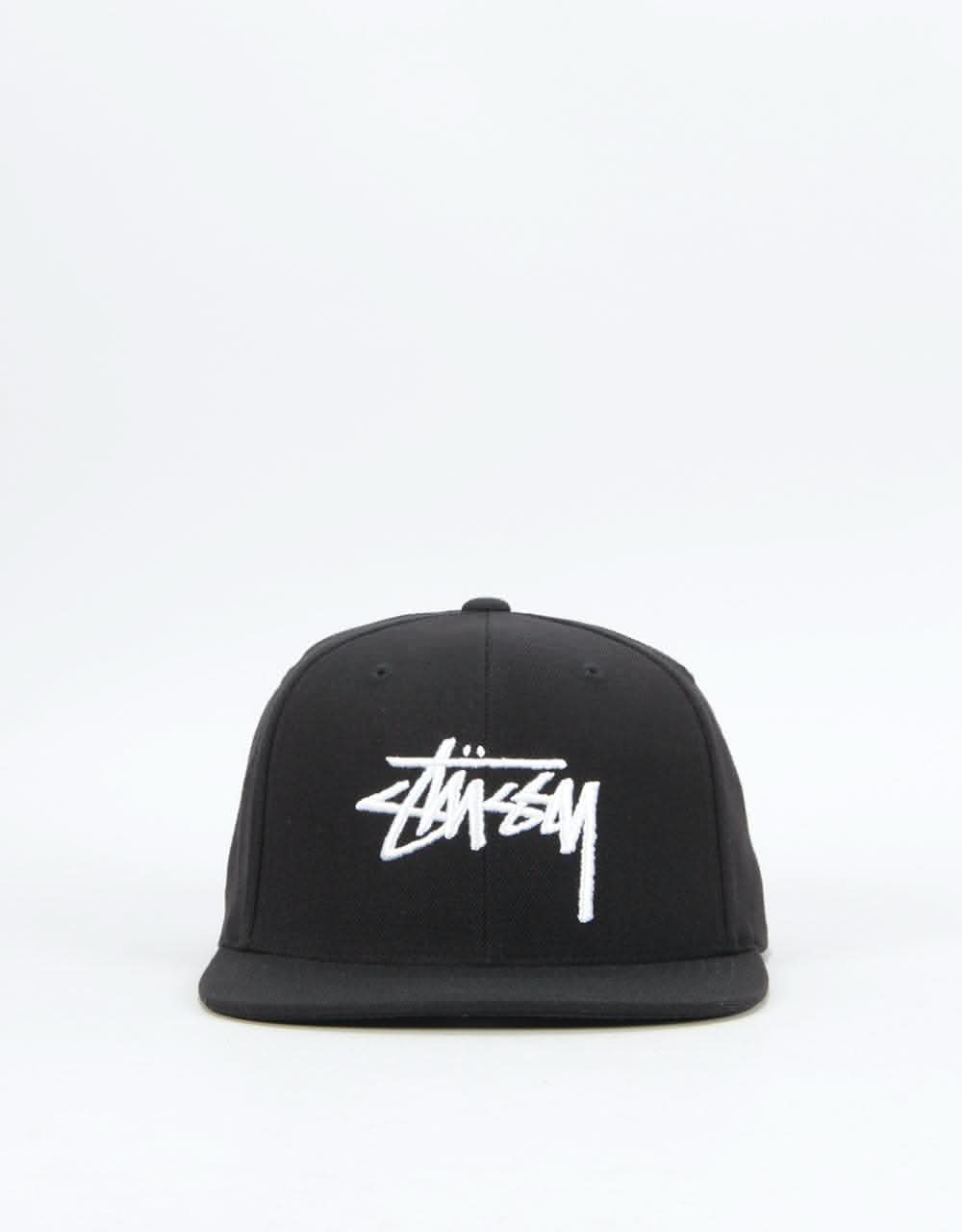 Stüssy Stock Cap - Black