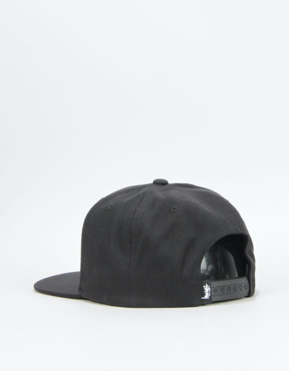 Stüssy Stock Cap - Black