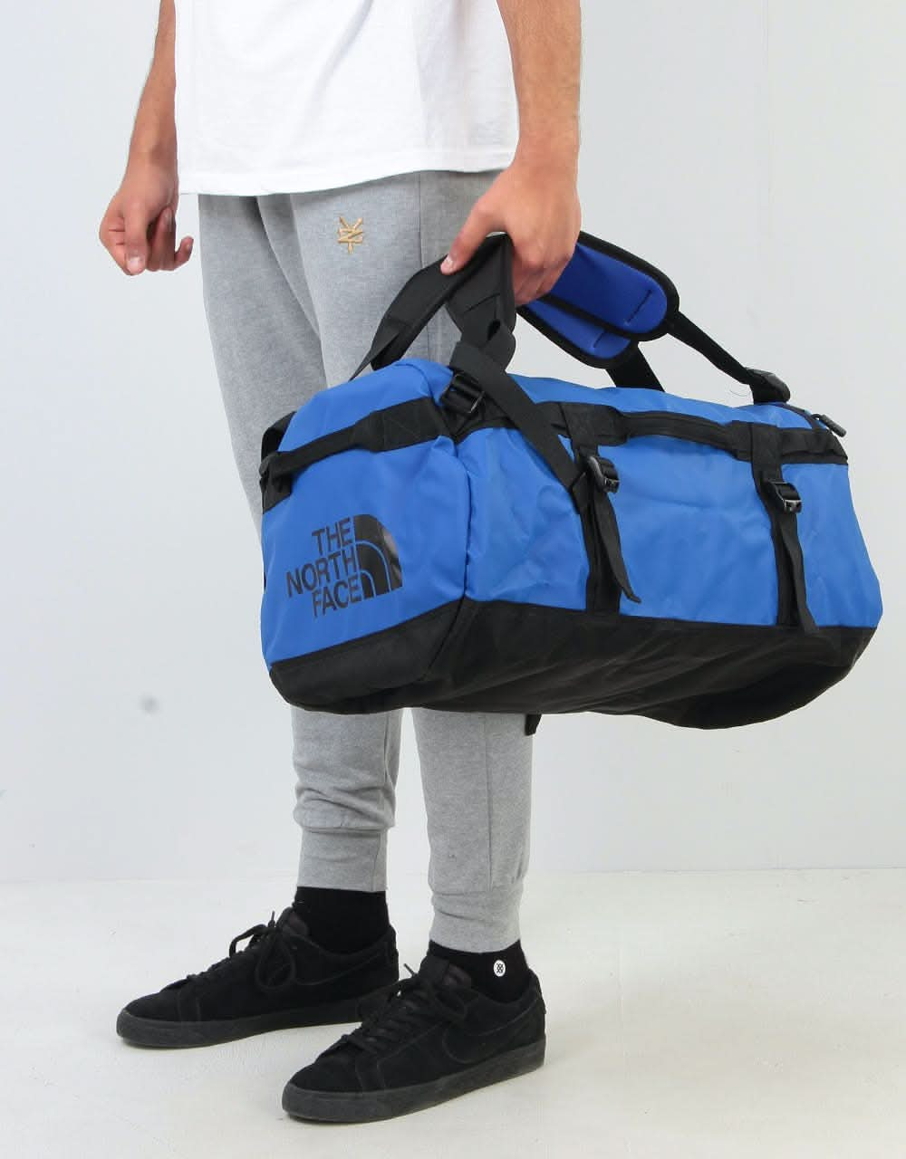 The North Face Base Camp Small Duffel Bag - TNF Blue/TNF Black