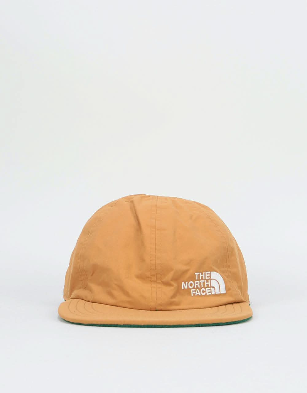 The North Face Reversible Fleece Norm Cap - Cedar Brown/Night Green