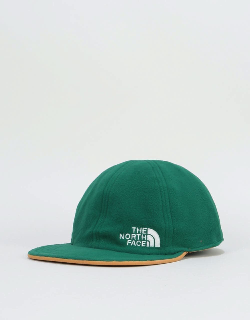 The North Face Reversible Fleece Norm Cap - Cedar Brown/Night Green