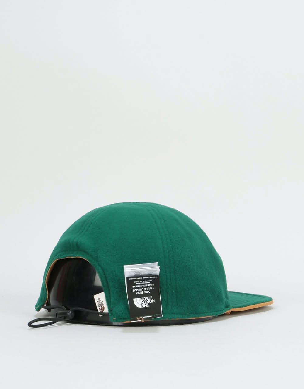 The North Face Reversible Fleece Norm Cap - Cedar Brown/Night Green