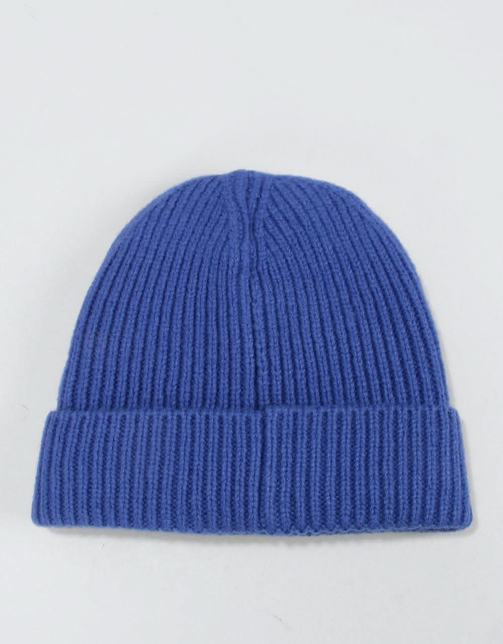 The North Face Logo Box Cuffed Beanie - TNF Blue