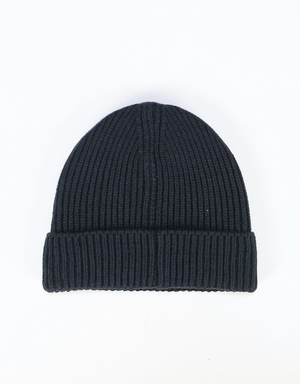 The North Face Logo Box Cuffed Beanie - Urban Navy