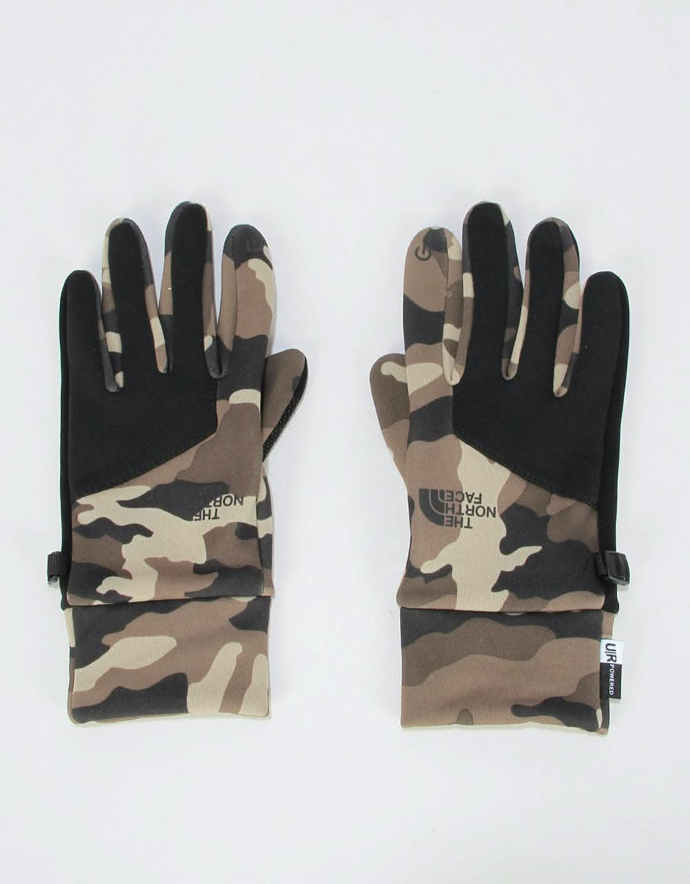 The North Face Etip Gloves - Burnt Olive/Green Wood Camo