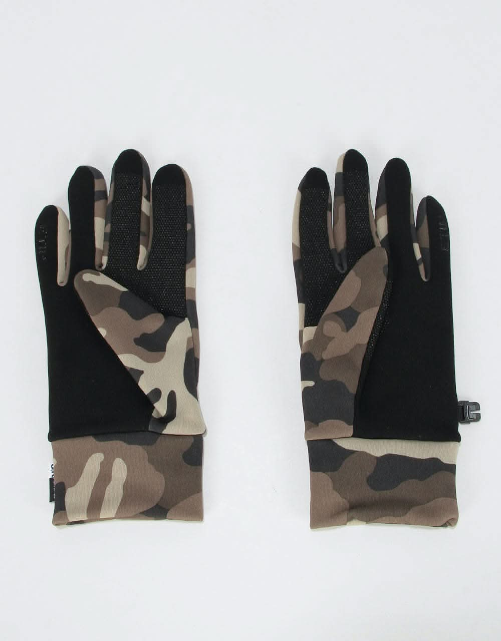 The North Face Etip Gloves - Burnt Olive/Green Wood Camo