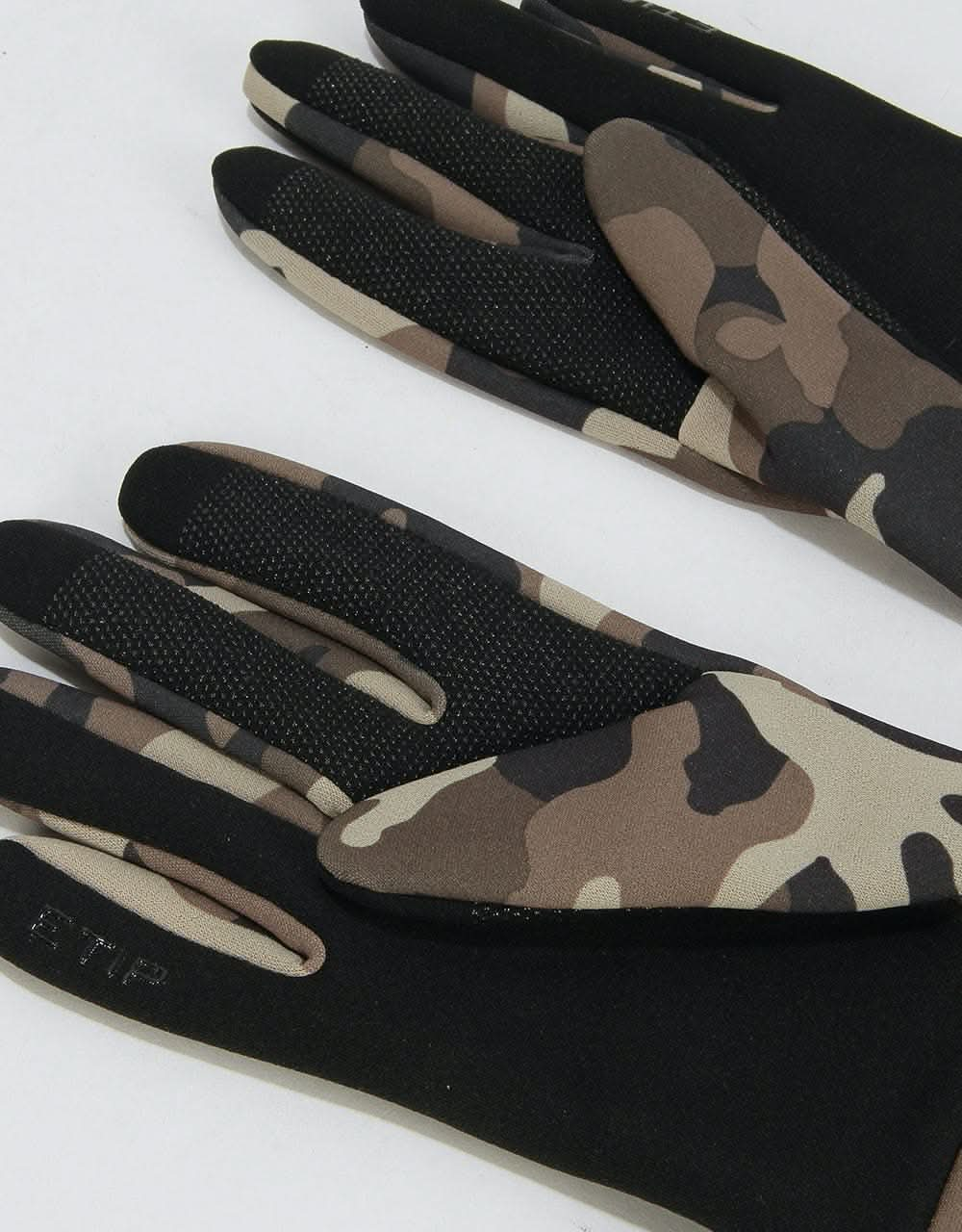 The North Face Etip Gloves - Burnt Olive/Green Wood Camo