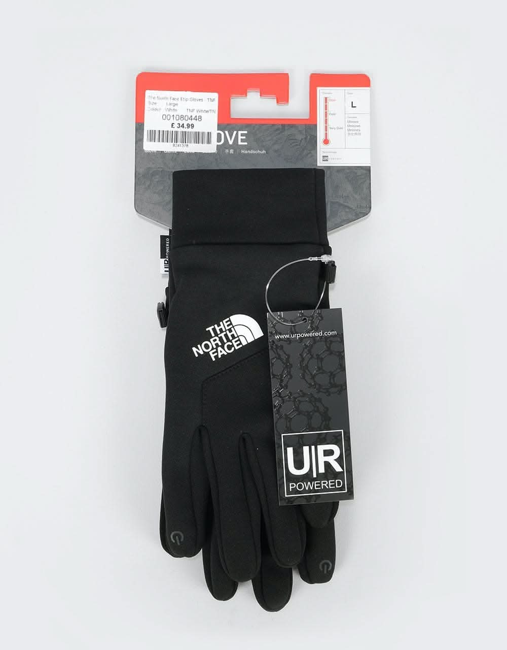 The North Face Etip Gloves - TNF White/TNF Black