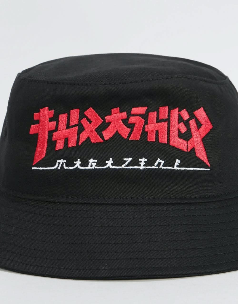 Thrasher Godzilla Bucket Hat - Black