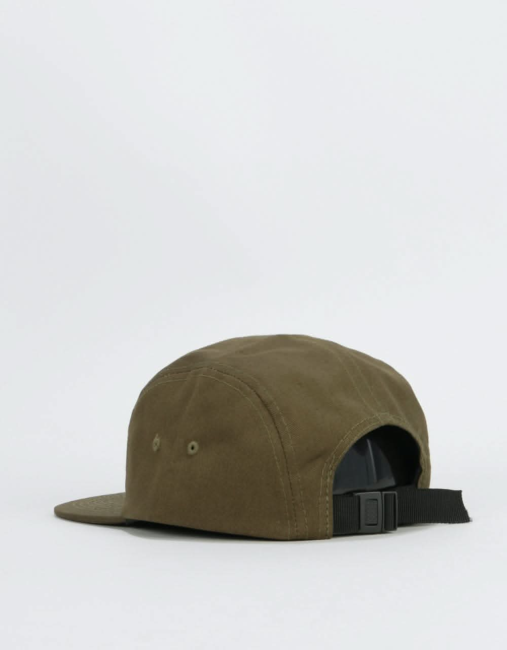 Thrasher Logo 5 Panel Cap - Army