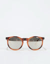 CHPO Trestles Sunglasses - Brown/Silver Mirror