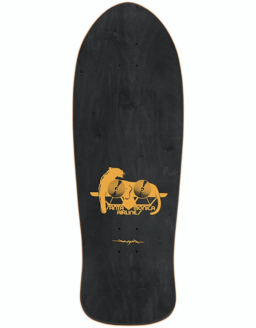 Santa Cruz Natas Panther Reissue Redux Skateboard Deck - 10.53"