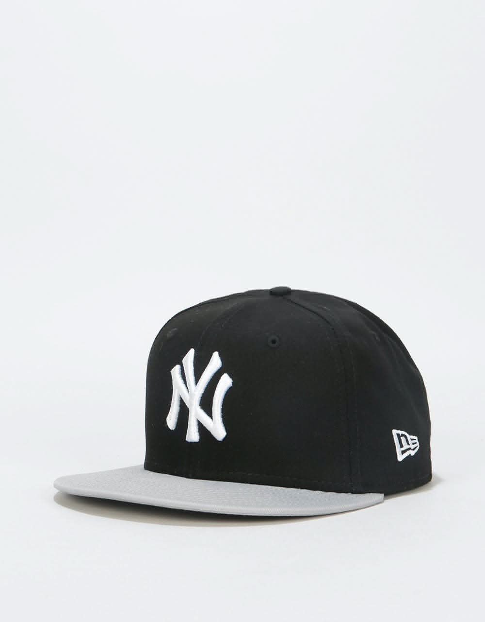 New Era 9Fifty MLB New York Yankees Cotton Block Snapback Cap - Black/