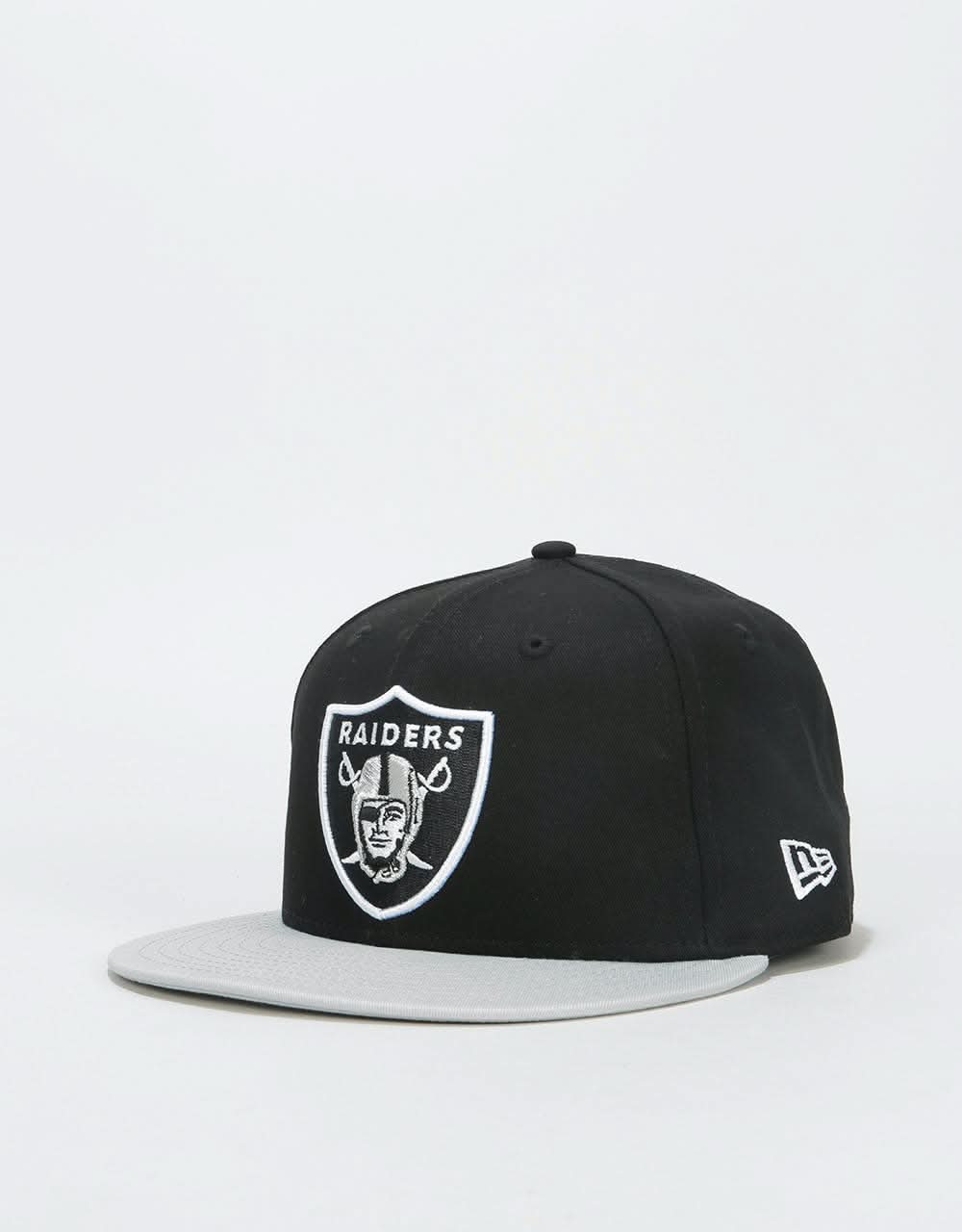 New Era 9Fifty NFL Oakland Raiders Cotton Block Snapback Cap - Black/G