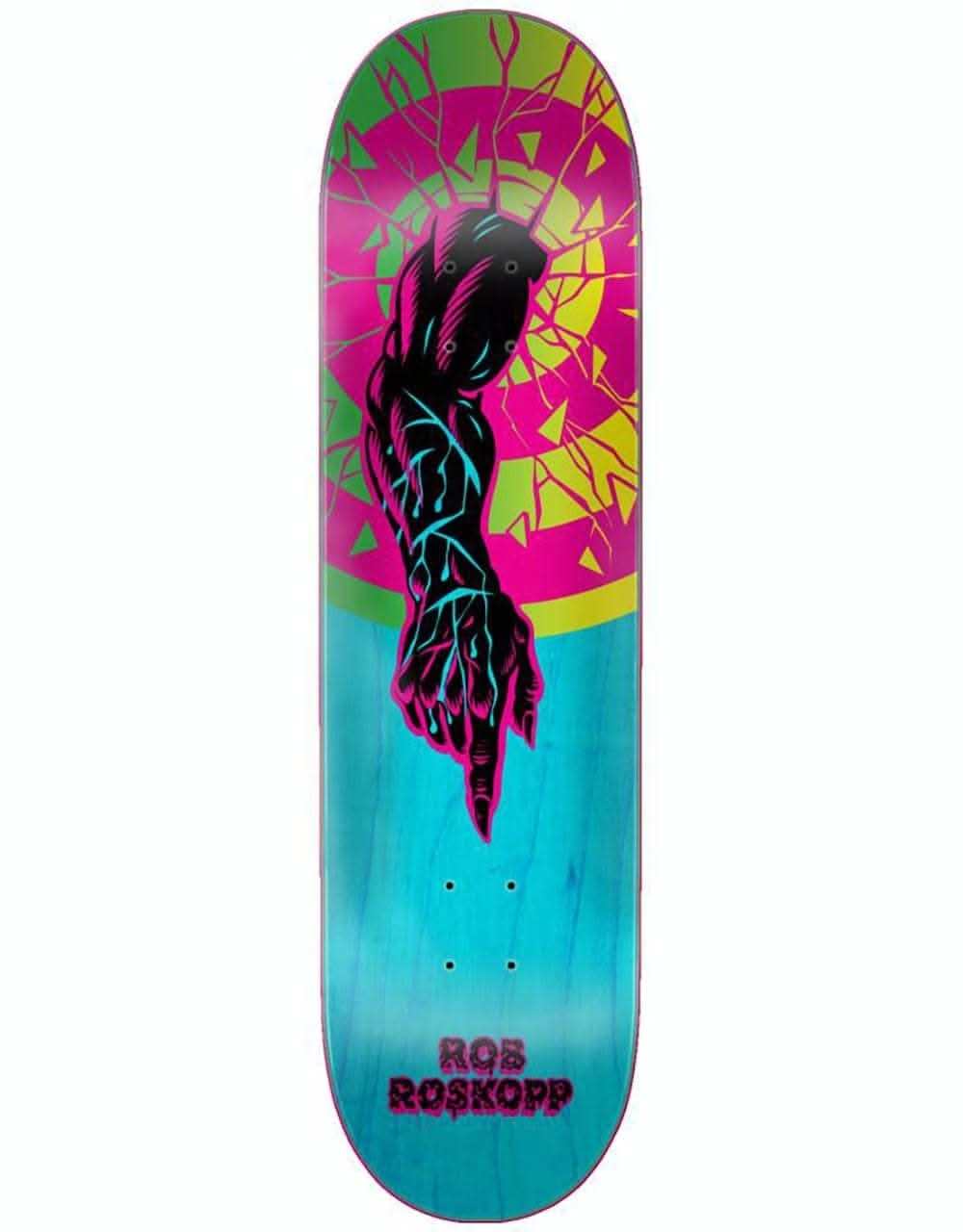 Santa Cruz Roskopp One Bleed Skateboard Deck - 8.125"