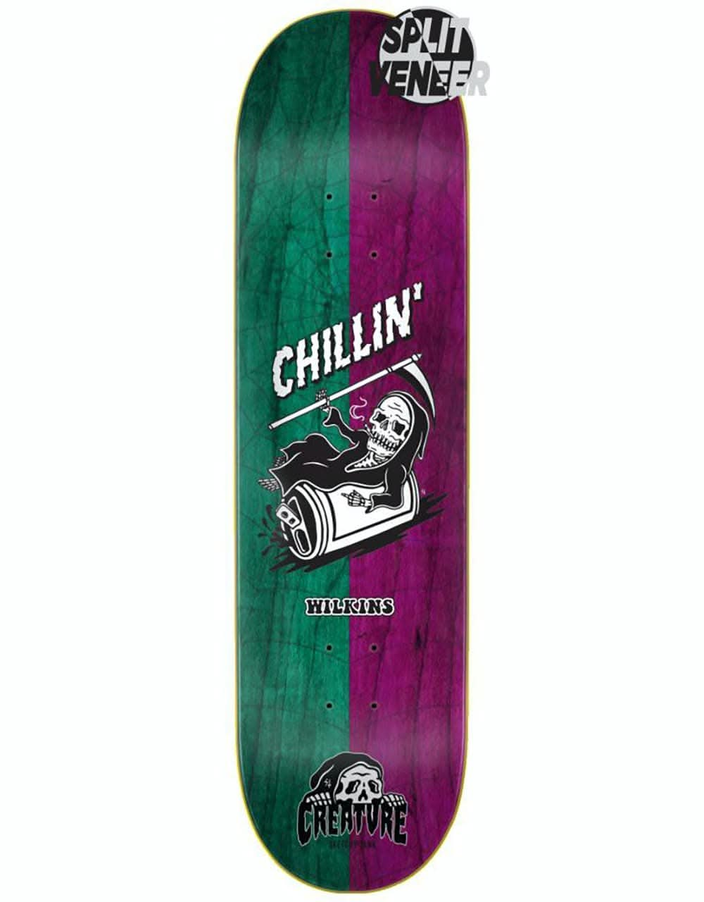 Creature Wilkins Sketchy-Moji Skateboard Deck - 8.25"