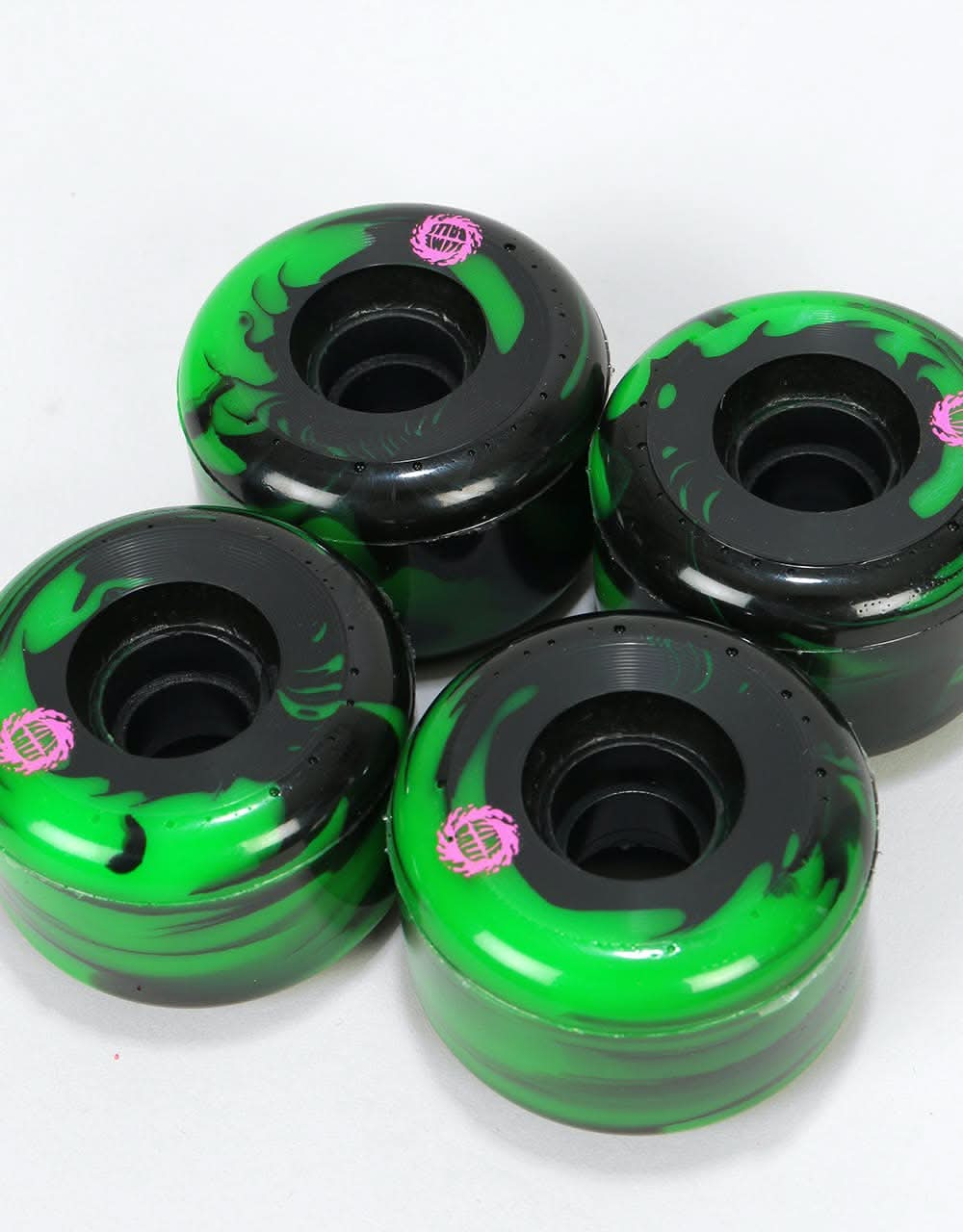 Santa Cruz Slime Balls Swirly 78a Skateboard Wheel - 65mm